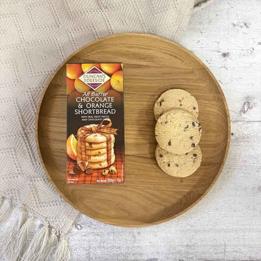 DUNCANS SHORTBREAD CHOCOLATE & ORANGE 200G