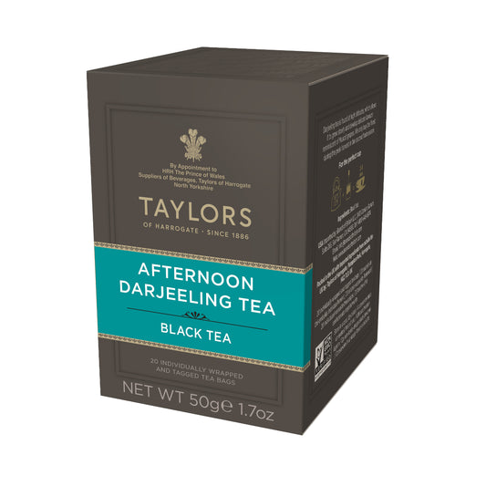 TAYLORS AFTERNOON DARJEELING 20 BAGS 50G