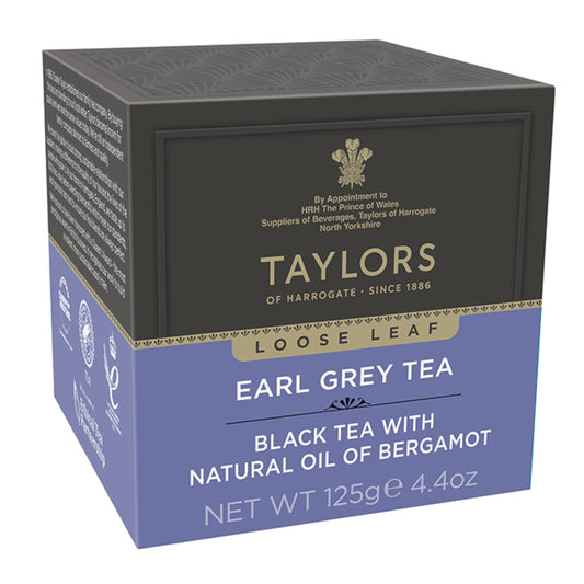 TAYLORS EARL GREY LEAF TEA 125G