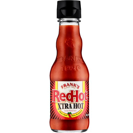 FRANKS RED HOT EXTRA HOT SAUCE 148ML