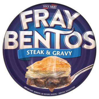 FRAY BENTOS STEAK & GRAVY PIE 425G