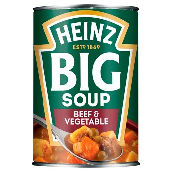 HEINZ BEEF & VEGETABLE SOUP 400G