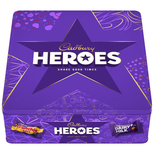 CADBURY HEROES TIN 700G
