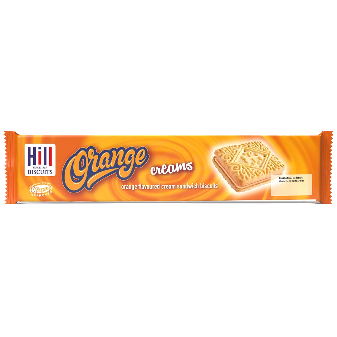 HILL ORANGE CREAMS 150G
