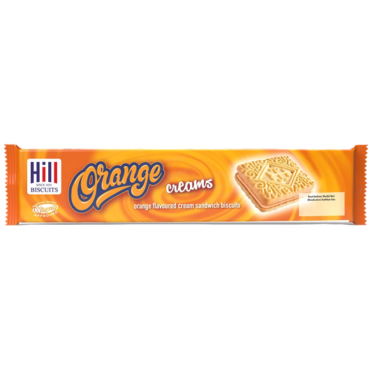 HILL ORANGE CREAMS 150G