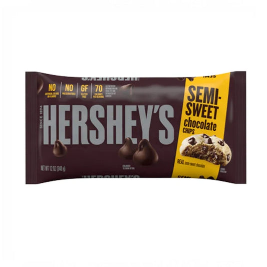 HERSHEYS SEMI SWEET CHOCOLATE CHIPS 340G