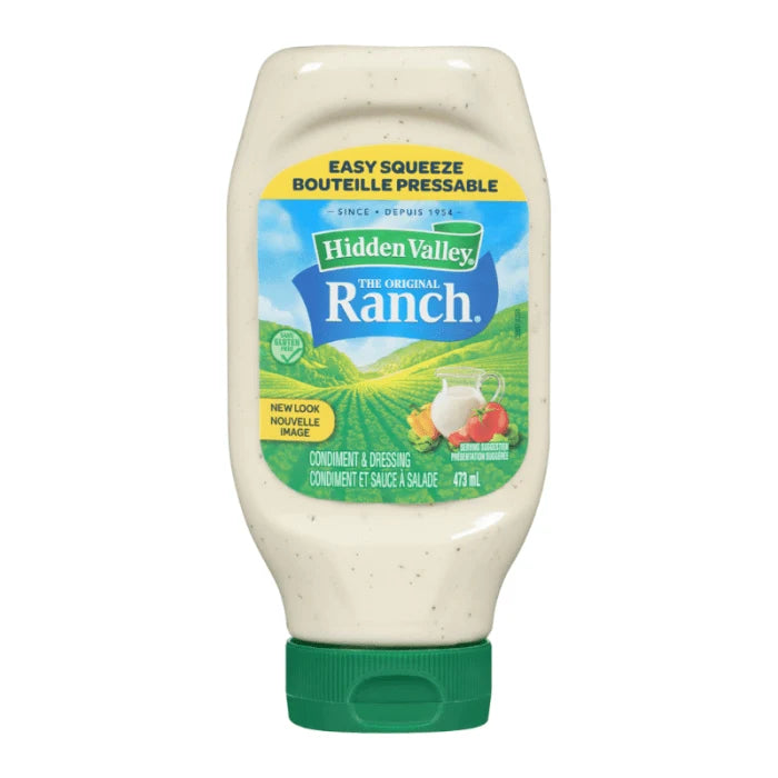 HIDDEN VALLEY RANCH DRESSING 473ML