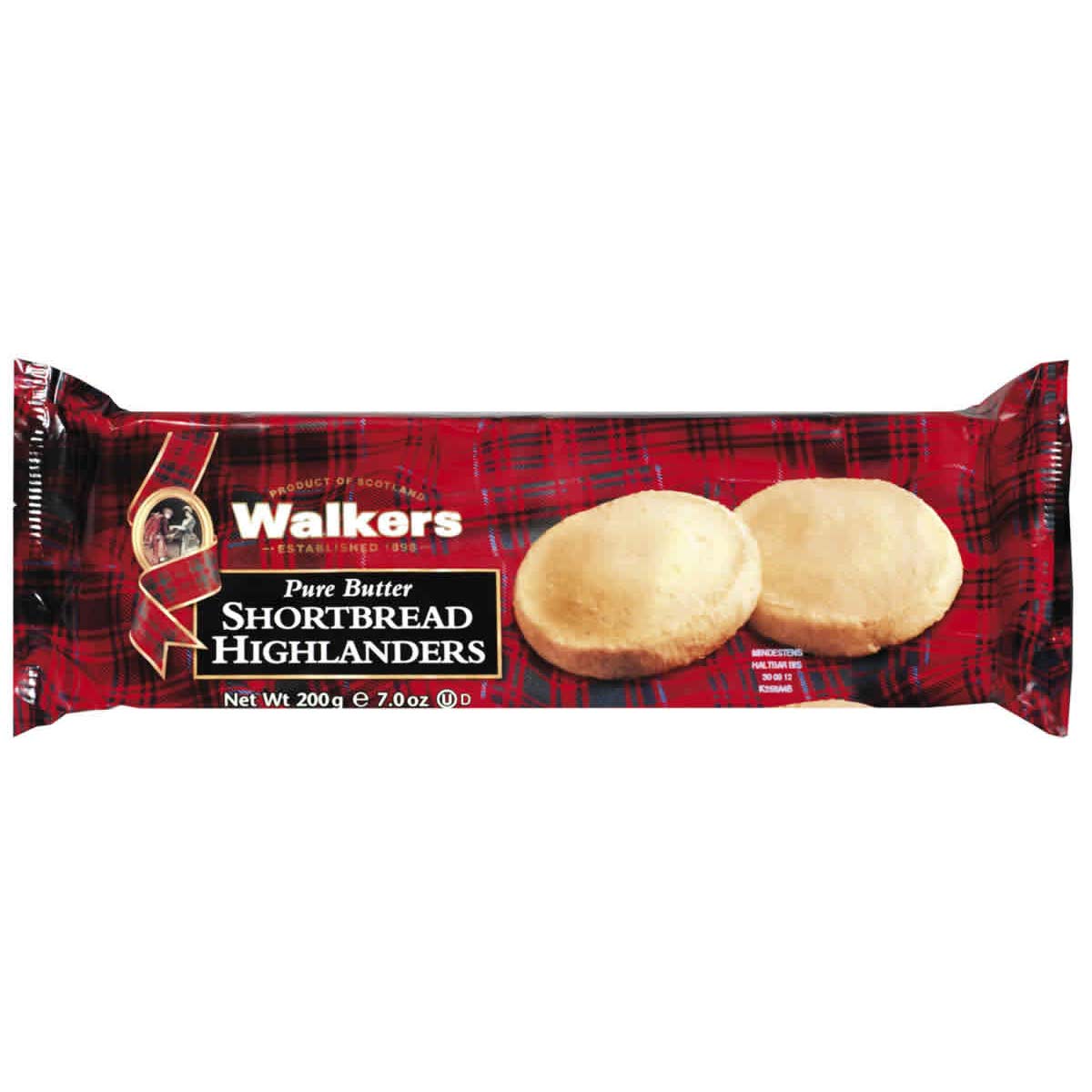 WALKERS SHORTBREAD HIGHLANDERS 200G