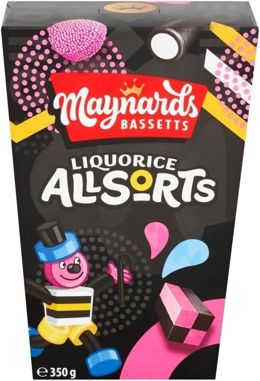 MAYNARDS BASSETTS LIQUORICE ALLSORTS GIFT BOX 350G
