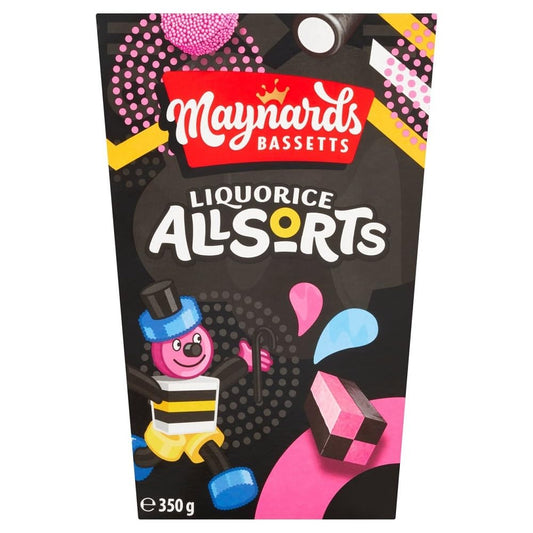 MAYNARDS BASSETTS LIQUORICE ALLSORTS GIFT BOX 350G