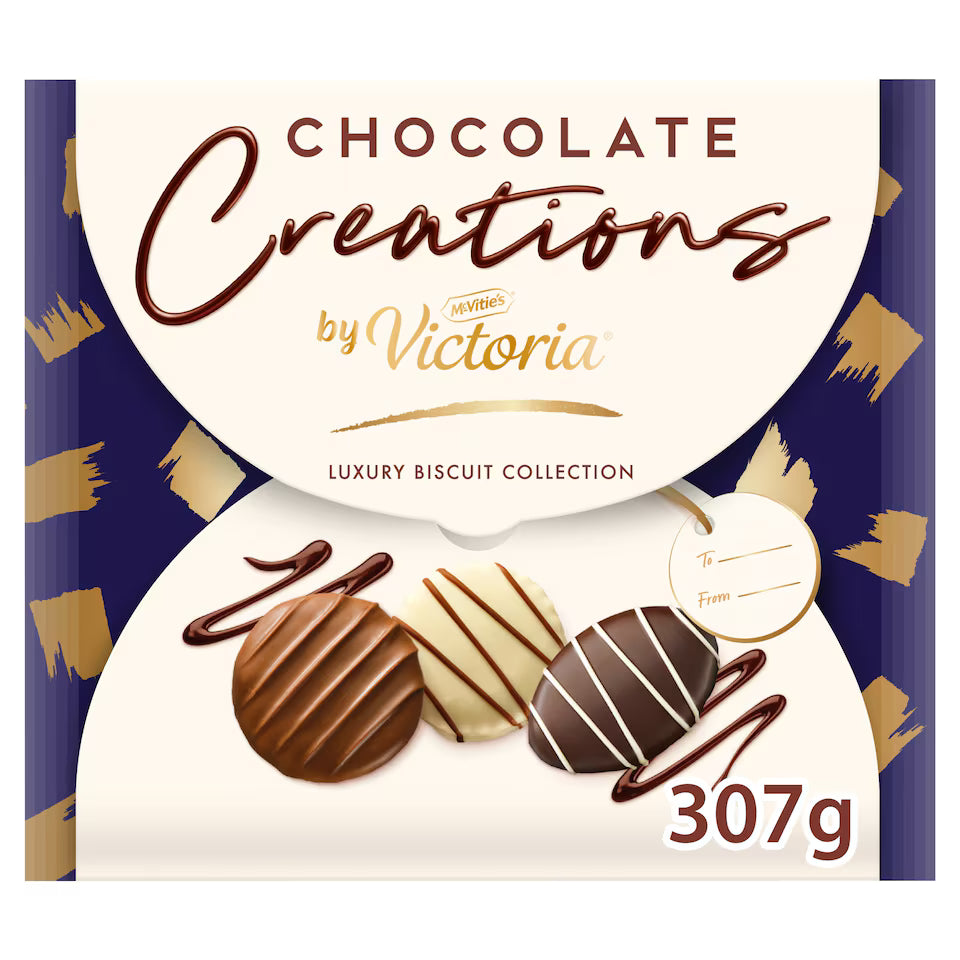 MCVITIES CREATIONS CHOCOLATE BISCUITS 307G
