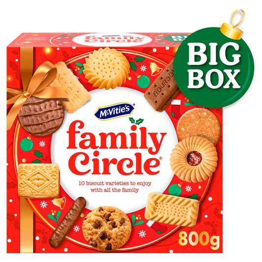 MCVITIES FAMILY CIRCLE BISCUITS 800G