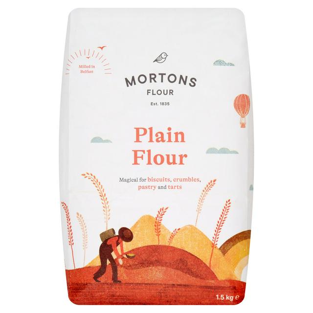 MORTONS PLAIN FLOUR 1.5KG