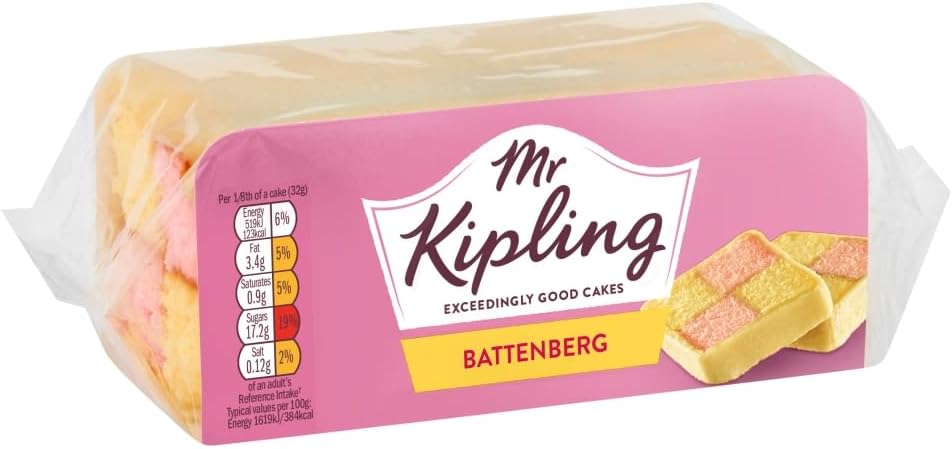 MR KIPLING BATTENBURG 230G - BEST BEFORE 22nd APRIL 2025