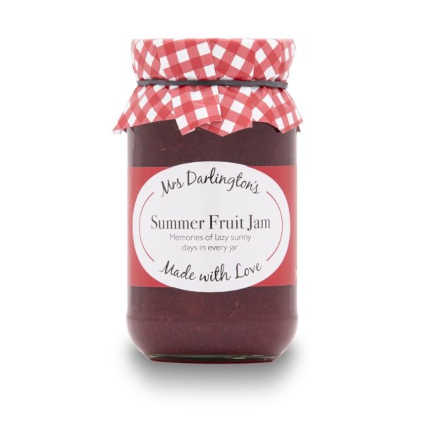 MRS DARLINGTONS SUMMER FRUIT JAM 340G