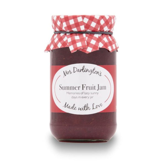 MRS DARLINGTONS SUMMER FRUIT JAM 340G