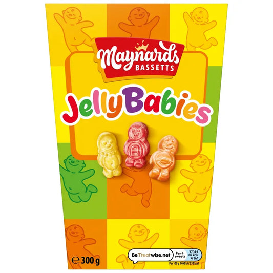 MAYNARDS BASSETTS JELLY BABIES GIFT BOX 300G
