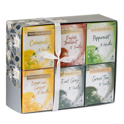 N.E.T TEA SELECTION GIFT BOX - 60 TEA BAGS