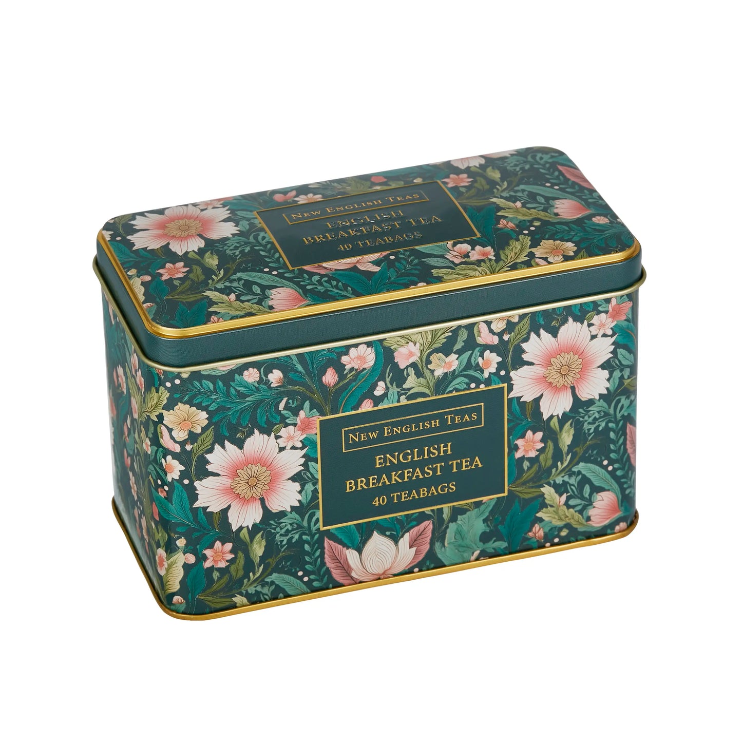 N.E.T VICTORIAN GARDEN TIN - ENGLISH BREAKFAST TEA 40 TEA BAGS