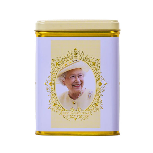 N.E.T QUEEN ELIZABETH TEA TIN - ENGLISH BREAKFAST 40 TEA BAGS