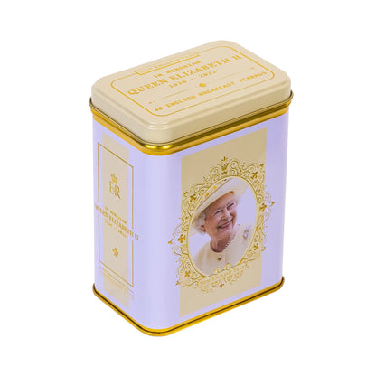 N.E.T QUEEN ELIZABETH TEA TIN - ENGLISH BREAKFAST 40 TEA BAGS