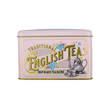 N.E.T VINTAGE VICTORIAN PINK TIN - SIGNATURE BLEND 40 TEA BAGS