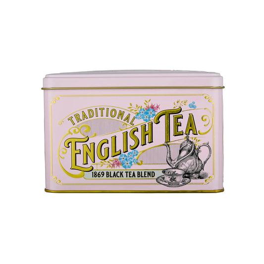 N.E.T VINTAGE VICTORIAN PINK TIN - SIGNATURE BLEND 40 TEA BAGS