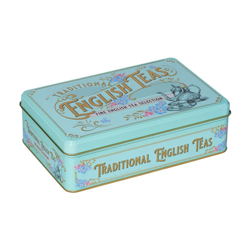 N.E.T VINTAGE VICTORIAN TEA SELECTION GIFT TIN - 72 TEA BAGS