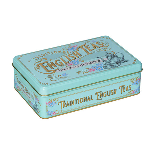N.E.T VINTAGE VICTORIAN TEA SELECTION GIFT TIN - 72 TEA BAGS
