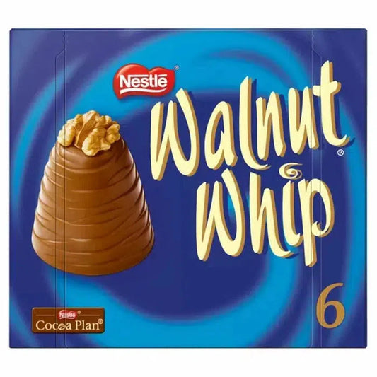 WALNUT WHIP VANILLA 6 PACK 180G