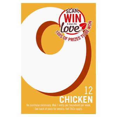 OXO CUBES CHICKEN 12 PACK