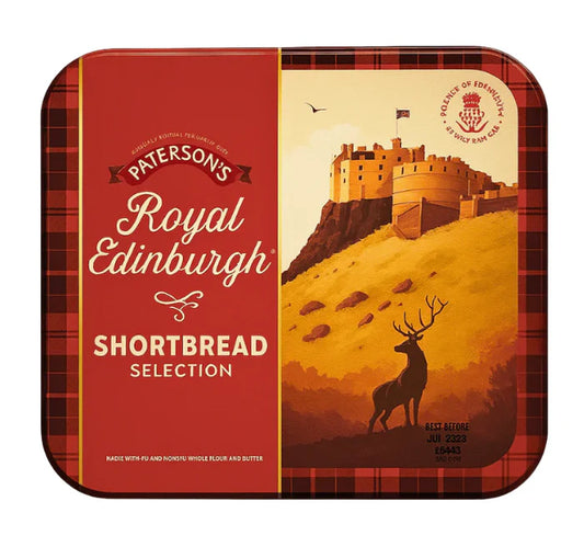 PATERSONS SHORTBREAD SELECTION TIN 500G