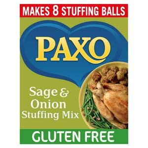 PAXO SAGE & ONION STUFFING GLUTEN FREE 150G