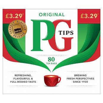 PG TIPS 80 TEA BAGS 232G