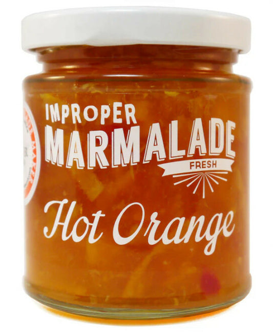 PROPER MARMALADE HOT ORANGE MARMALADE (with chilli) 225G