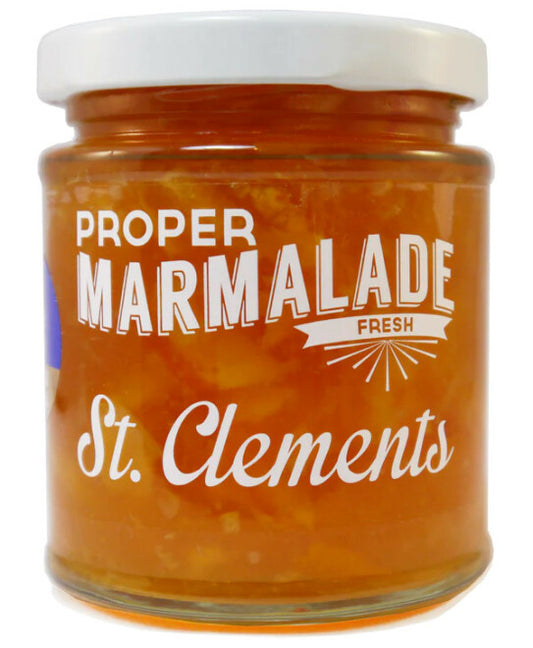 PROPER MARMALADE ST CLEMENTS MARMALADE (sweet oranges & lemon) 225G