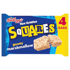 RICE KRISPIES SQUARES MARSHMALLOW 4x28G