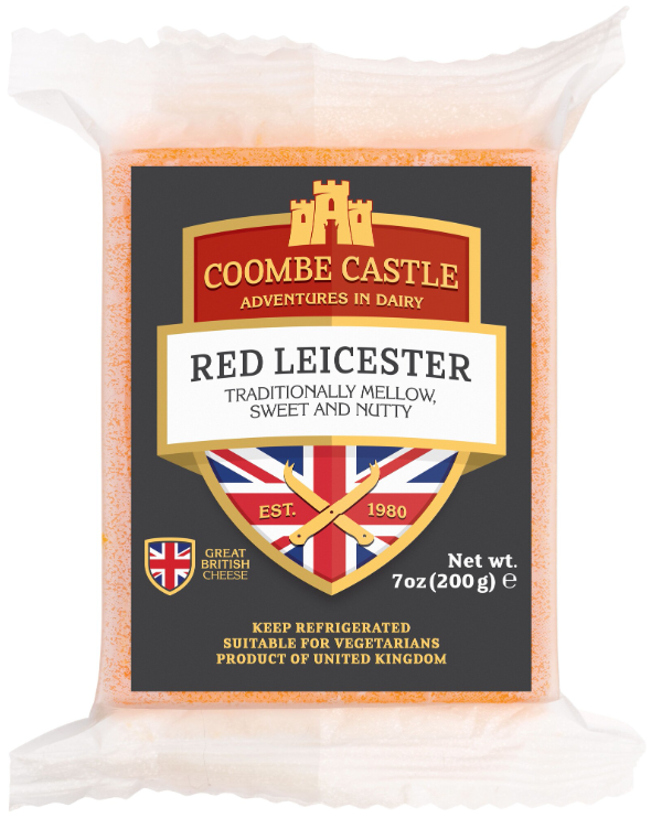 (Pick-up only) COOMBE CASTLE RED LEICESTER CHEESE 200G