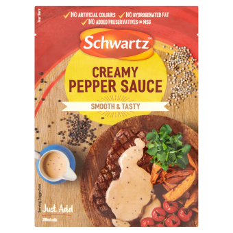 SCHWARTZ CREAMY PEPPER SAUCE MIX 25G