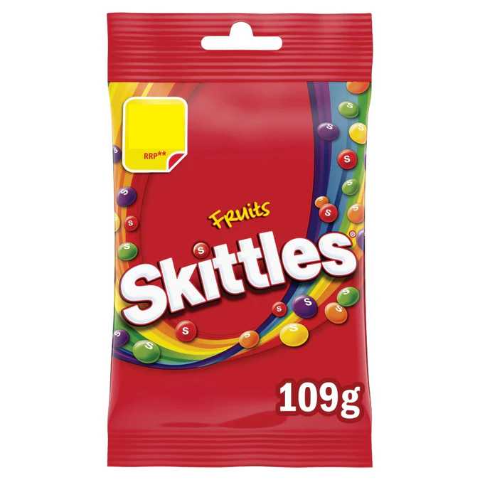 SKITTLES ORIGINAL FRUITS 109G