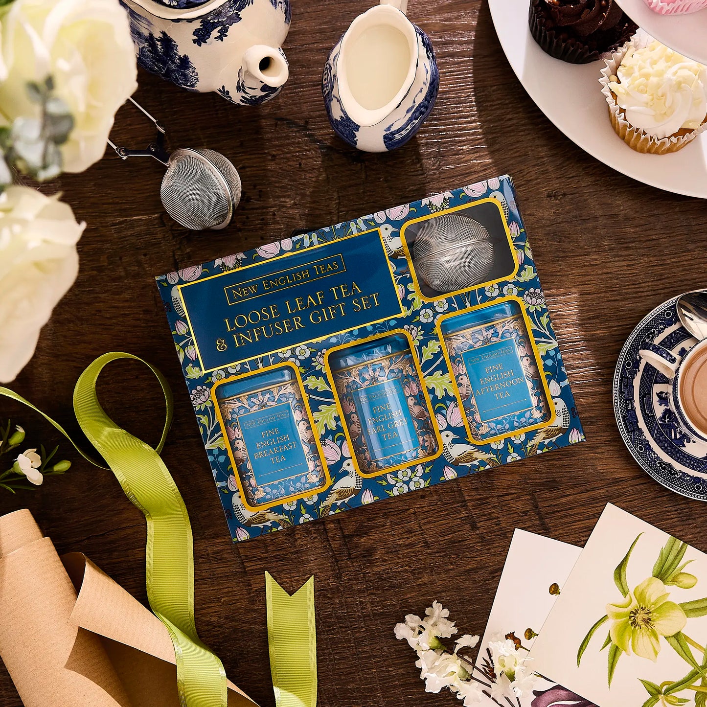 N.E.T SONG THRUSH LOOSE TEA & INFUSER GIFT SET