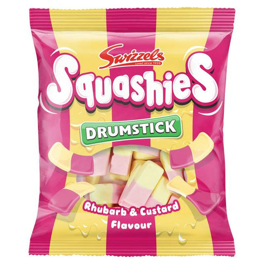 SQUASHIES RHUBARB & CUSTARD 120G