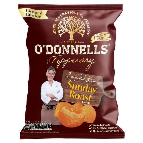 O'DONNELLS SUNDAY ROAST CRISPS 125G