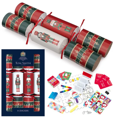 CHRISTMAS CRACKERS NUTCRACKER 8 PACK