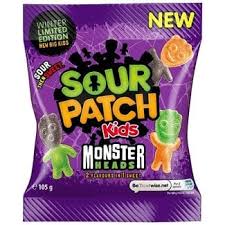 SOUR PATCH MONSTER HEADS 105