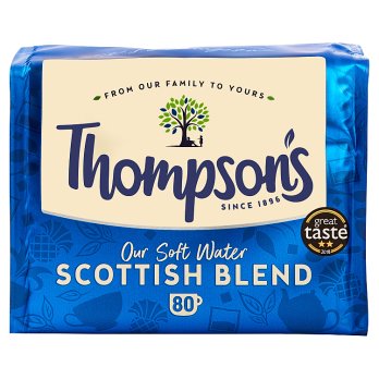 THOMPSONS SCOTTISH BLEND 80 TEA BAGS 250G