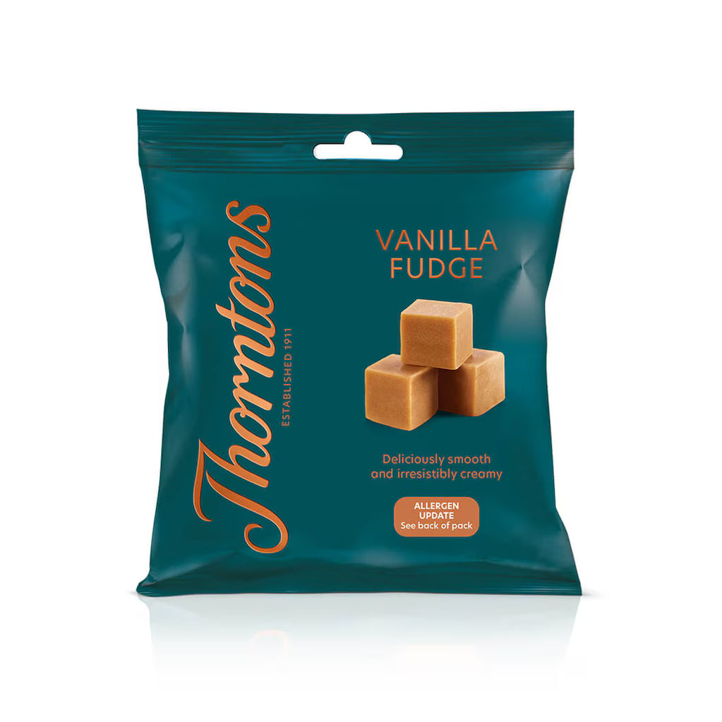 THORNTONS VANILLA FUDGE BAG 85G