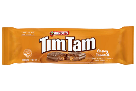 TIM TAM CHEWY CARAMEL 175G