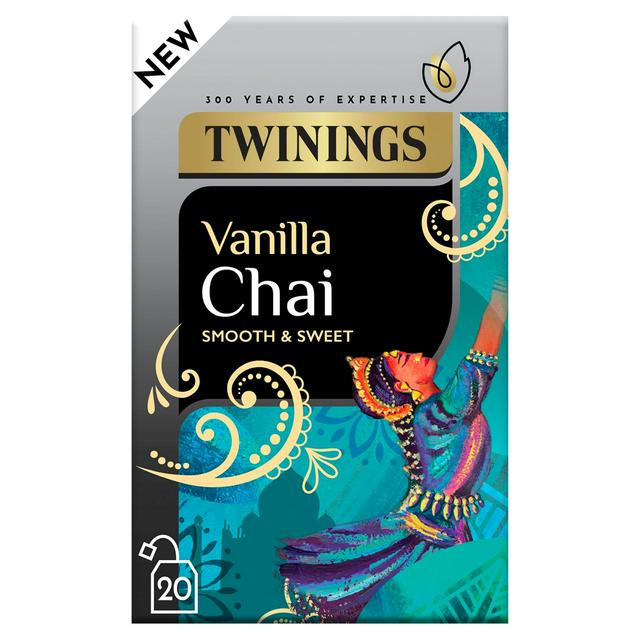 TWININGS VANILLA CHAI 20 TEA BAGS 40G
