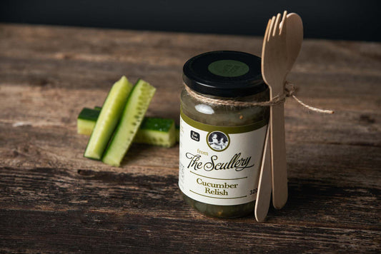 THE SCULLERY CUCUMBER RELISH 320G